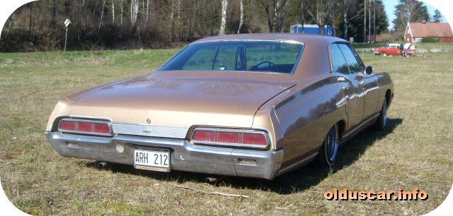 1967 Chevrolet Caprice Hardtop Sedan back